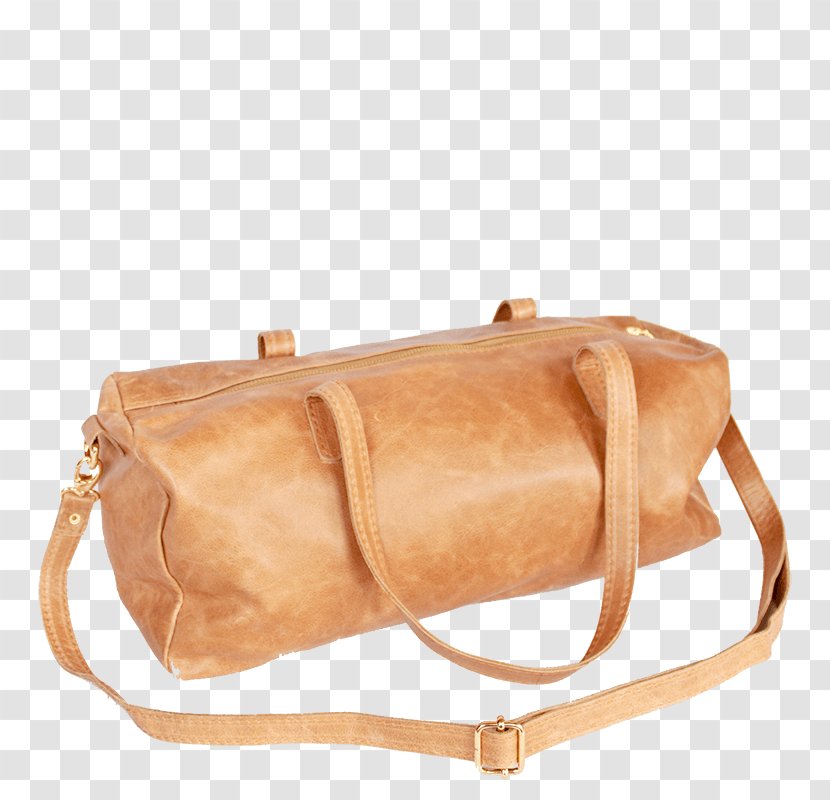 Handbag Leather Caramel Color Brown Messenger Bags - Duffel Transparent PNG