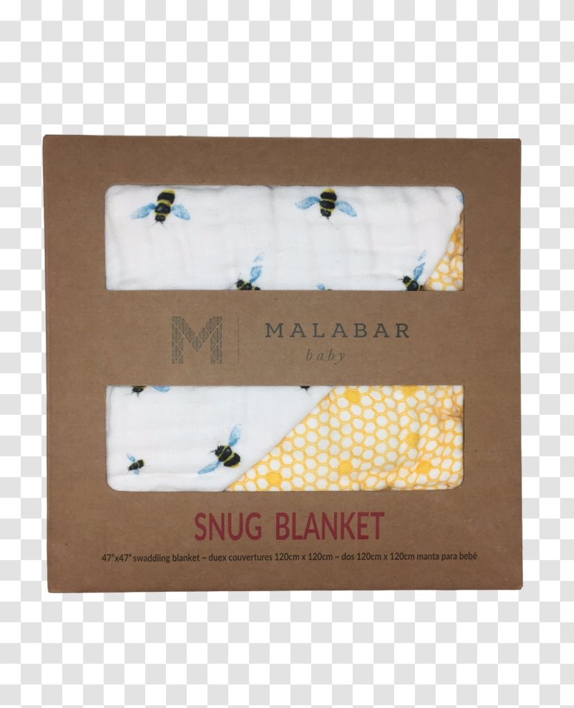 Beehive Blanket Infant Swaddling - Bee Transparent PNG