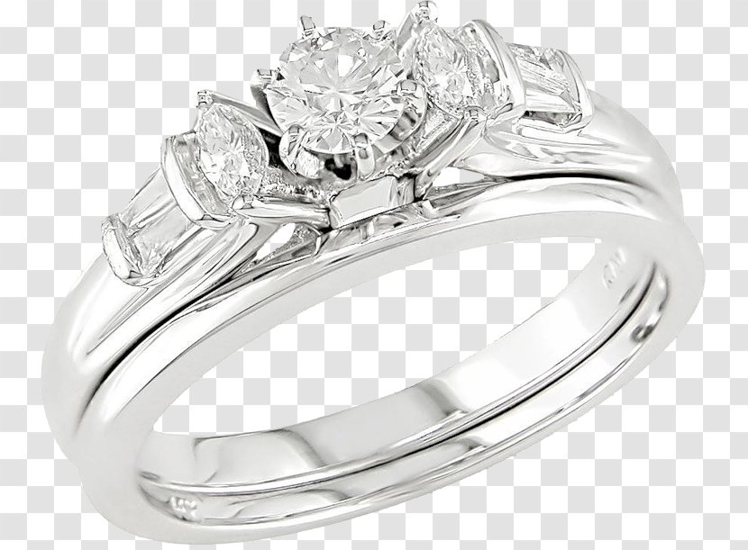 Engagement Ring Wedding Diamond Cut Jewellery - Ceremony Supply Transparent PNG