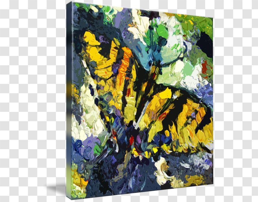 Modern Art Flowering Plant Still Life - Architecture - Glossy Butterflys Transparent PNG