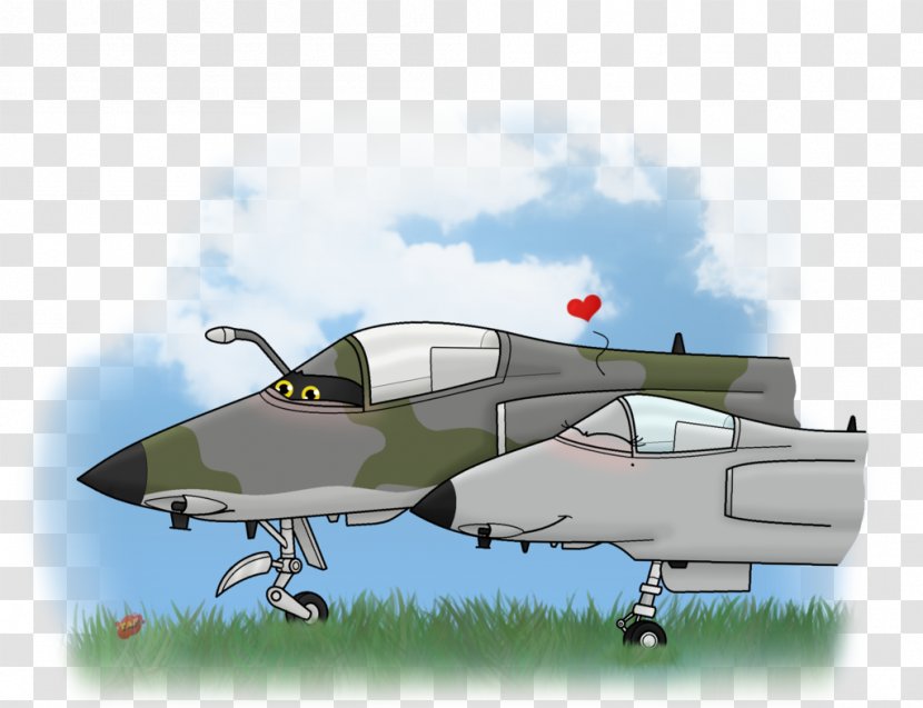Fighter Aircraft Airplane Character Jet Monoplane - Angry Fish Transparent PNG