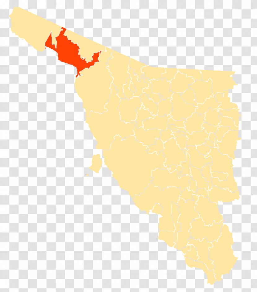 Map El Puerto Municipality Of Mexico Image Wikipedia - Municipio Transparent PNG