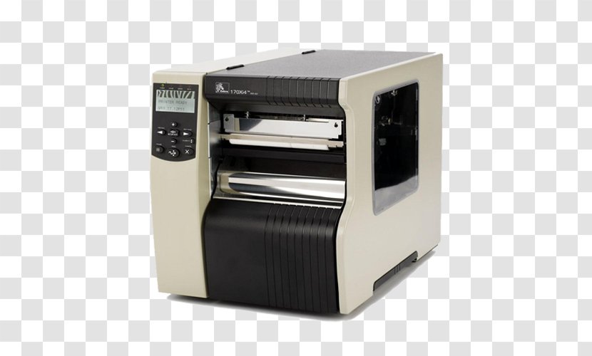 Label Printer Zebra Technologies Thermal-transfer Printing Thermal - Technology - Barcode Transparent PNG