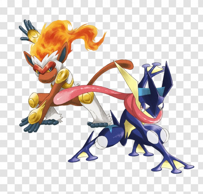 Infernape Ash Ketchum Greninja Pokémon X And Y Charizard - Frogadier - Pokemon Transparent PNG