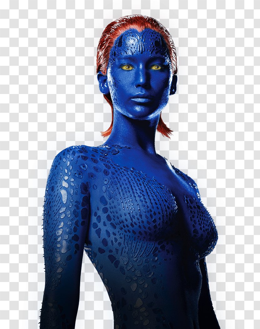 Mystique Professor X Nightcrawler Warren Worthington III Beast - Jennifer Lawrence - Transparent Transparent PNG