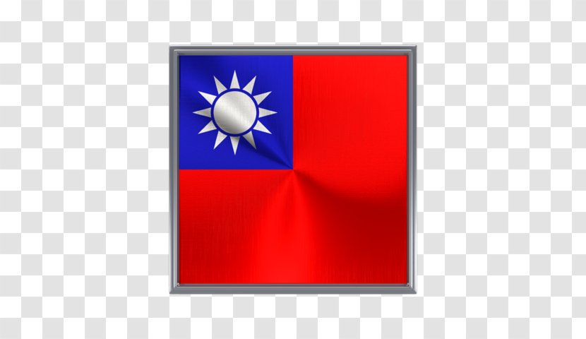 Republic Of China Picture Frames Rectangle - Red - Metal Square Transparent PNG