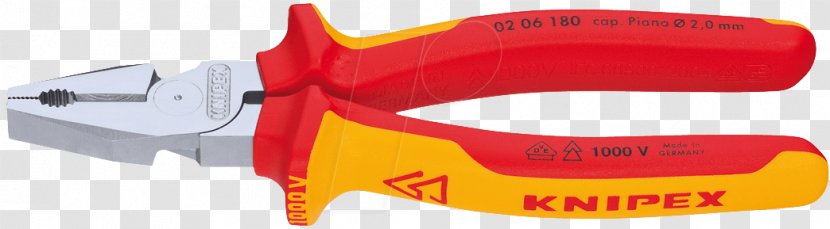 Knipex Diagonal Pliers Tool Lineman's Transparent PNG