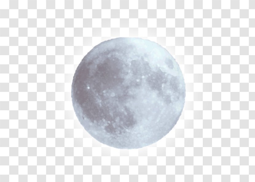 Full Moon Drawing - Atmosphere - Hd Transparent PNG