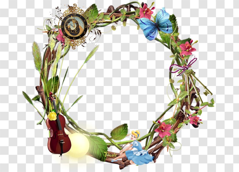Floral Design Wreath - Floristry - ER Transparent PNG
