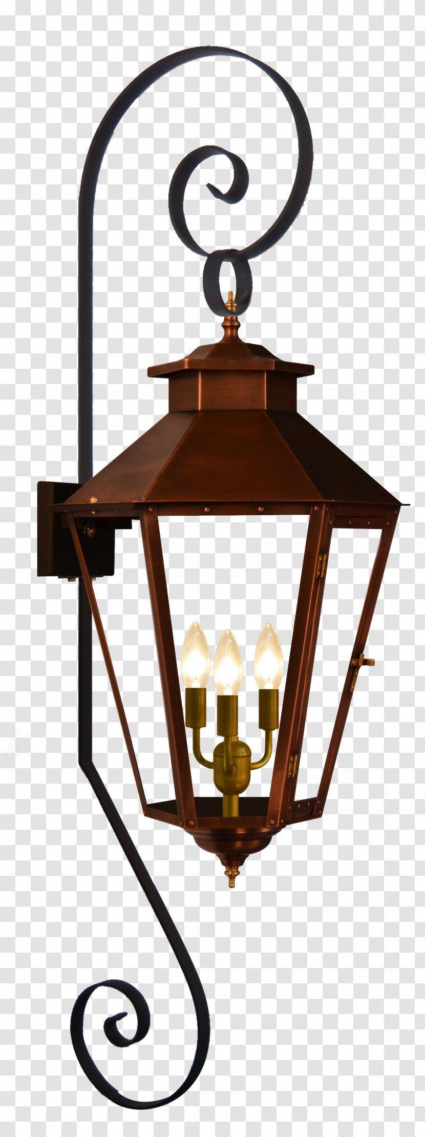 Light Fixture Gas Lighting Lantern - Copper Transparent PNG