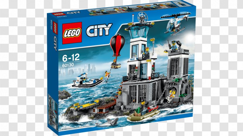 LEGO 60130 City Prison Island Lego Toy Transparent PNG
