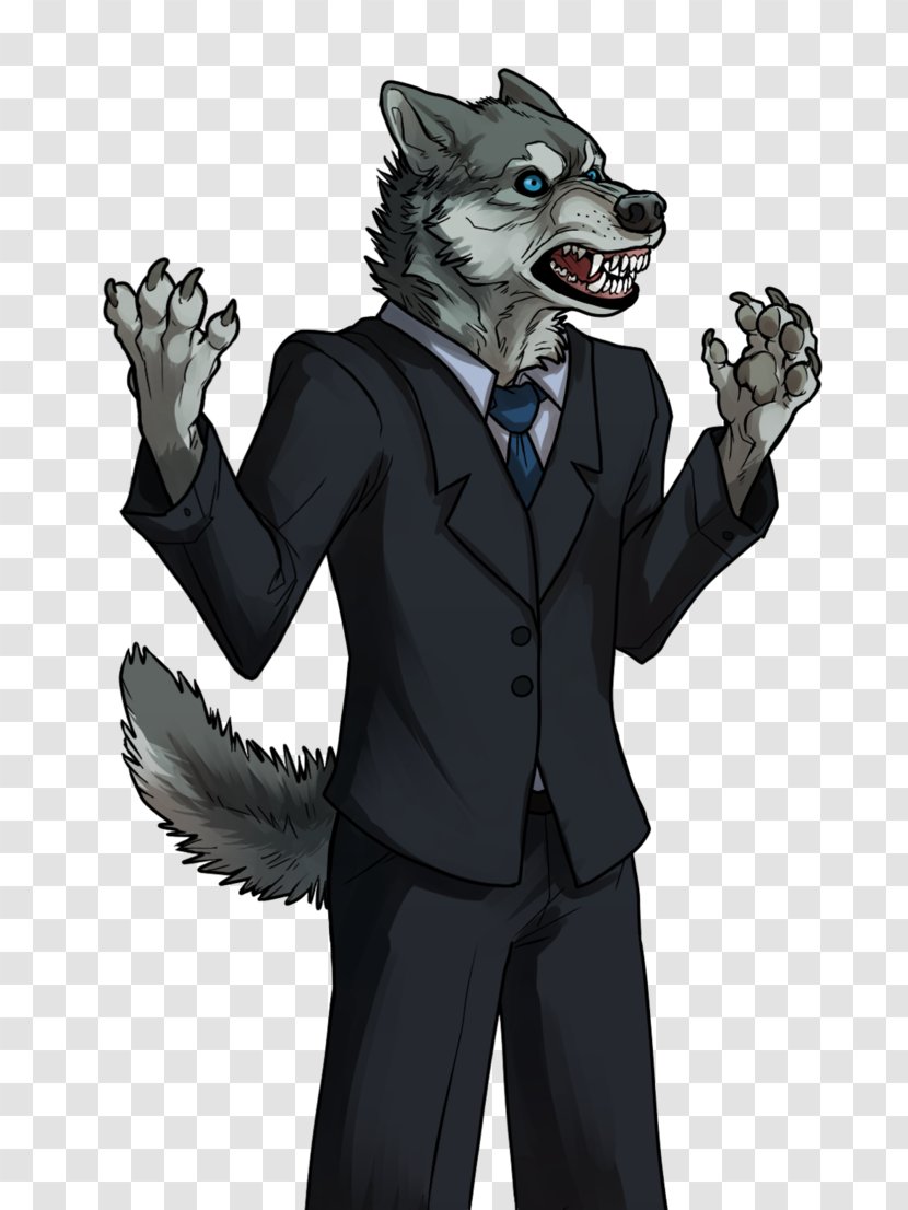Werewolf Canidae Dog Mammal Animated Cartoon - Like Transparent PNG