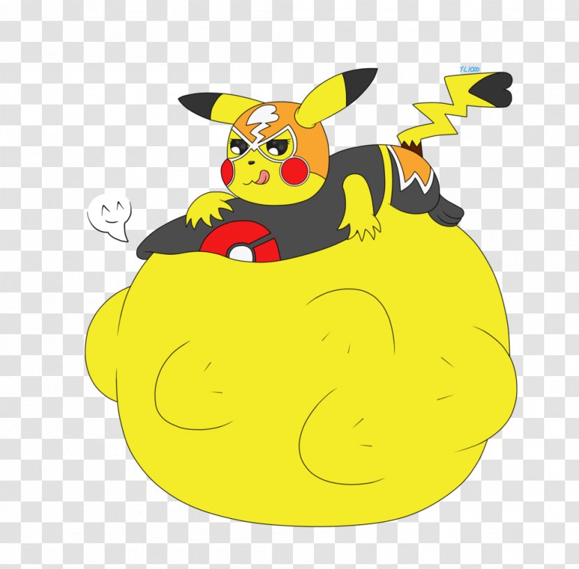 Pokémon: Let's Go, Pikachu! And Eevee! Buneary Nintendo - Yellow - Pikachu Inflation Transparent PNG