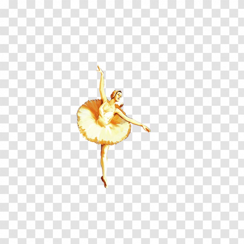 Cartoon Yellow Beak Illustration - Flower - Ballet Transparent PNG