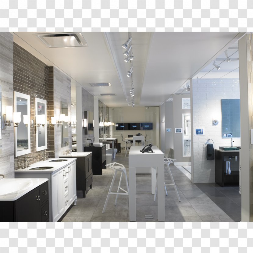 Showroom Interior Design Services Office Chicago Bathroom - Furniture - Kitchen Ideas Transparent PNG