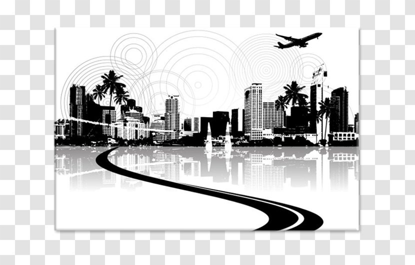 Drawing Royalty-free - Southside - Cityscape Transparent PNG