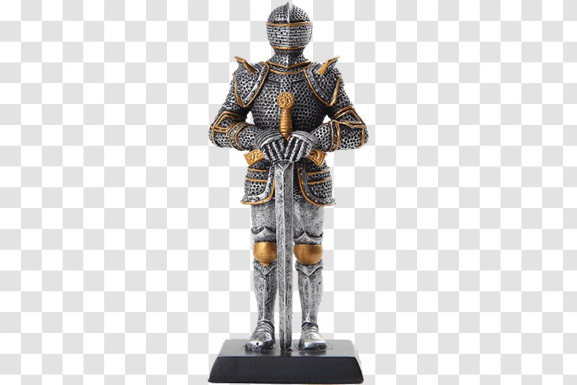 Knight Plate Armour Statue Figurine - Shield Transparent PNG