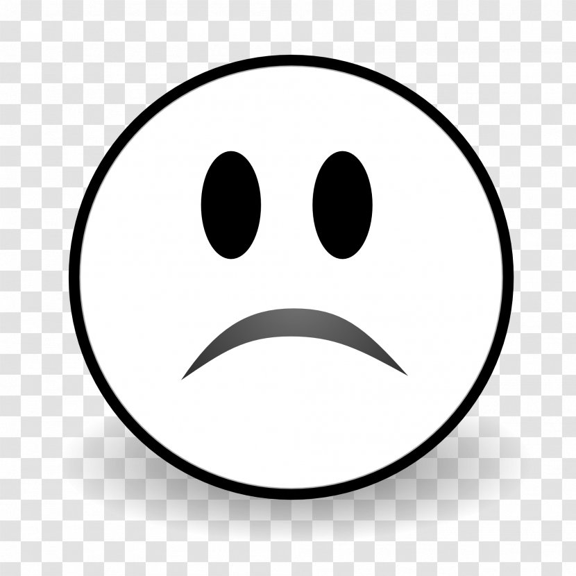 Smiley Circle Text Messaging Font - Facial Expression - Disappointed Emoticons Cliparts Transparent PNG