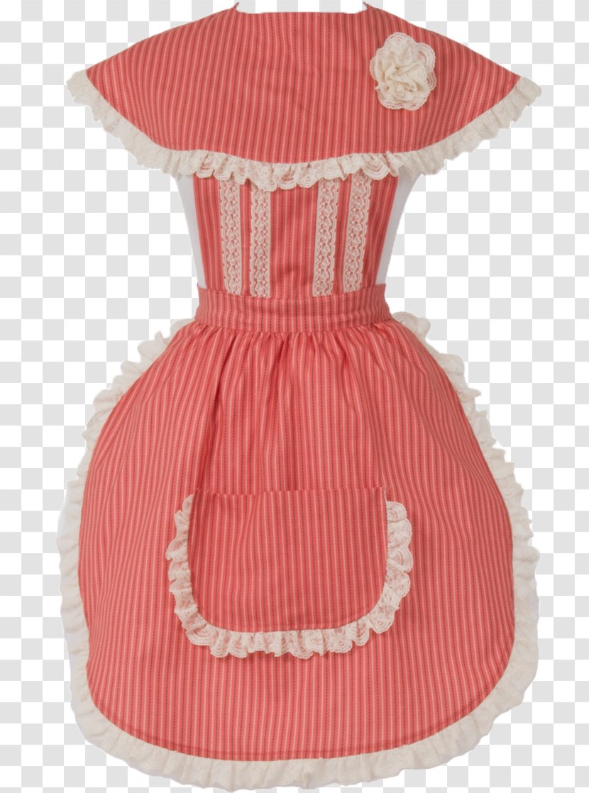 Ruffle Pink M Sleeve - Aprons Transparent PNG