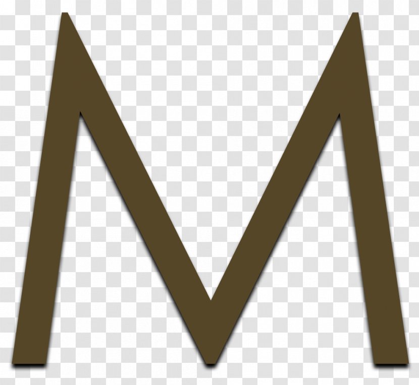 Motivation Triangle Logo - Text - Initials Transparent PNG