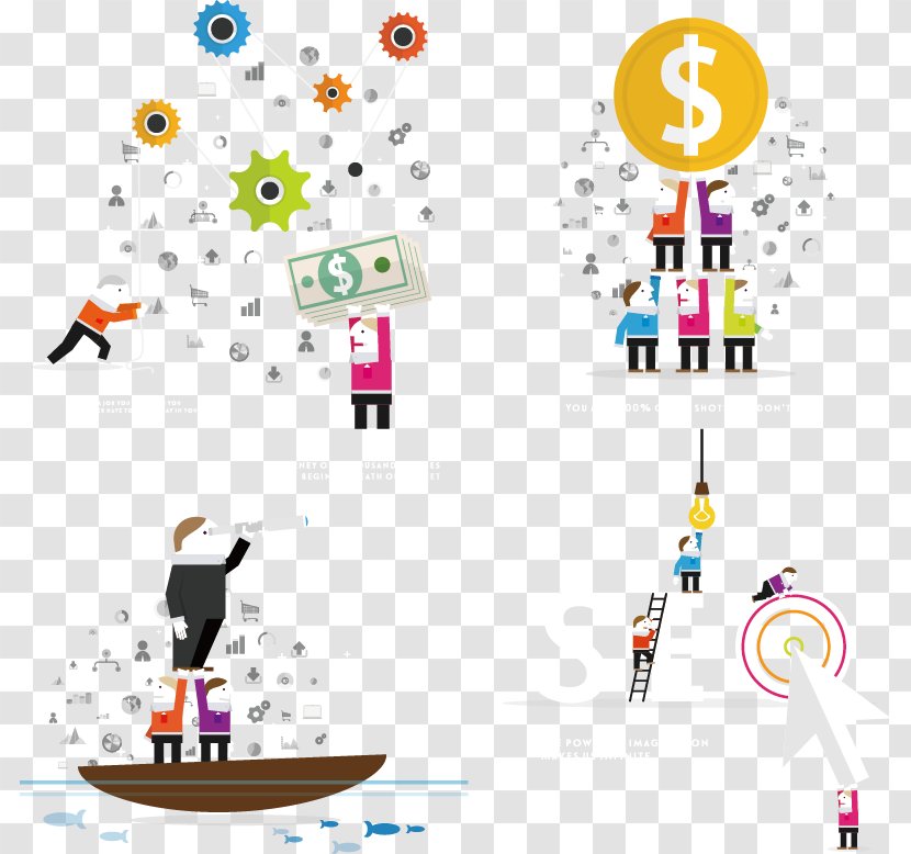 Business Vector Villain - Finance - Information Transparent PNG