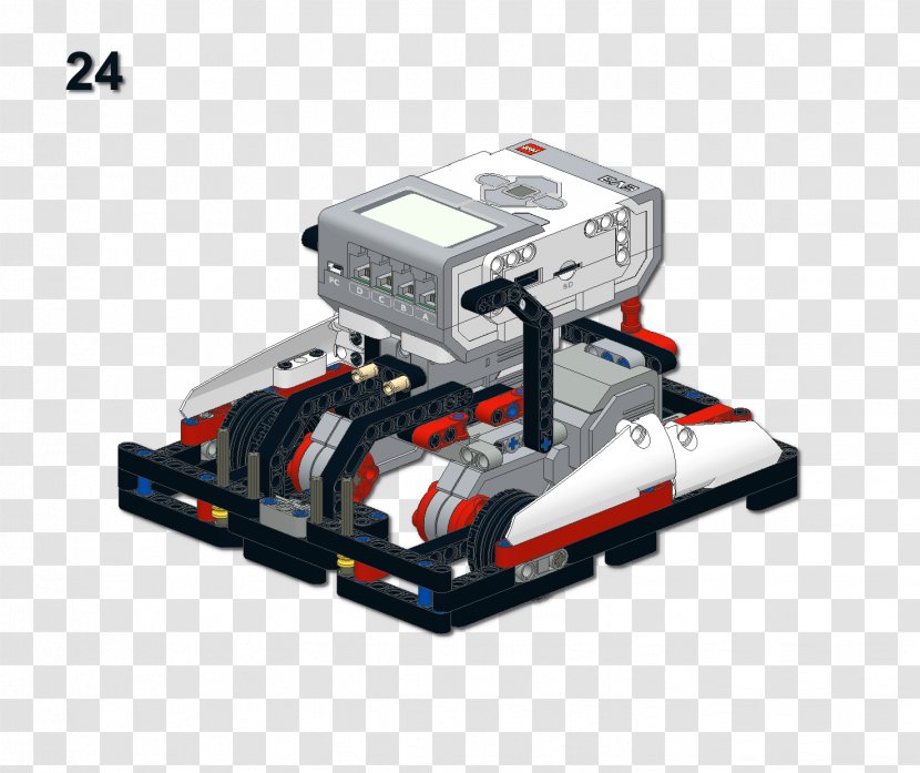 Robot Lego Mindstorms EV3 Design FIRST League - Vehicle Transparent PNG