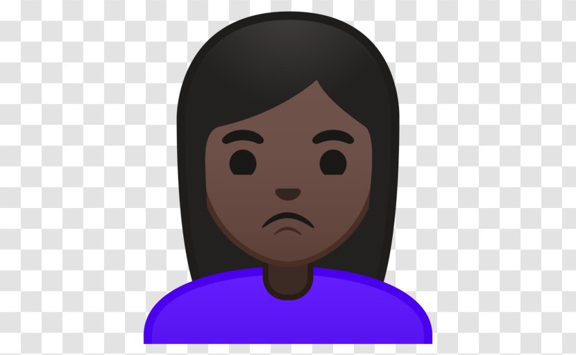 Woman Office Worker Facial Hair - Cartoon - Emoji Persona Transparent PNG