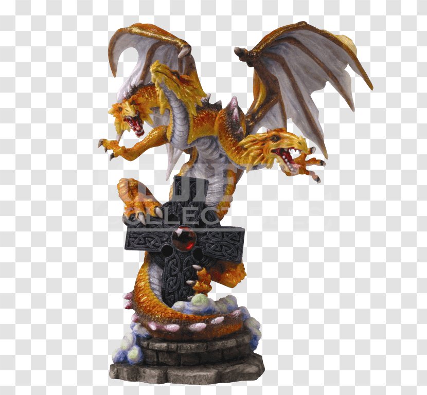 Figurine - Dragon - Bronze Transparent PNG