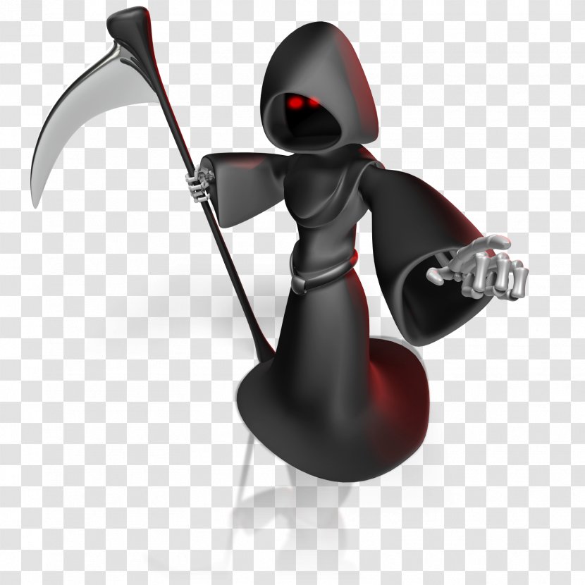 Death Animation Scythe Presentation - Microsoft Powerpoint - Grim Reaper Transparent PNG
