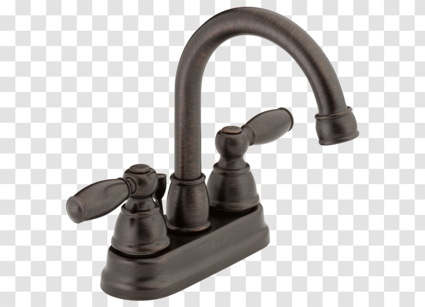 Faucet Handles & Controls Peerless P99674LF-OB Apex 2 Handle Bathroom Sink Bronze - Finish Faucets Transparent PNG