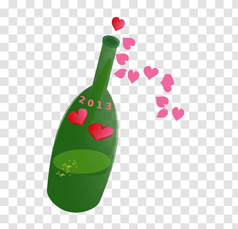 Bottle Table-glass - Wine Transparent PNG