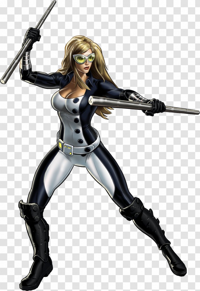 Marvel: Avengers Alliance Mockingbird Marvel Cinematic Universe Comics Superhero - Figurine - Black Widow Transparent PNG
