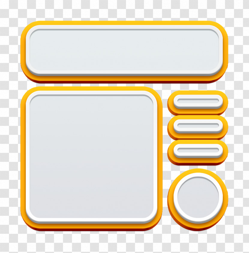 Wireframe Icon Ui Icon Transparent PNG