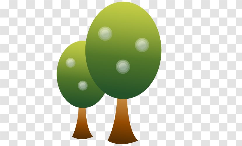 Flat Design - Product - Simple Tree Transparent PNG