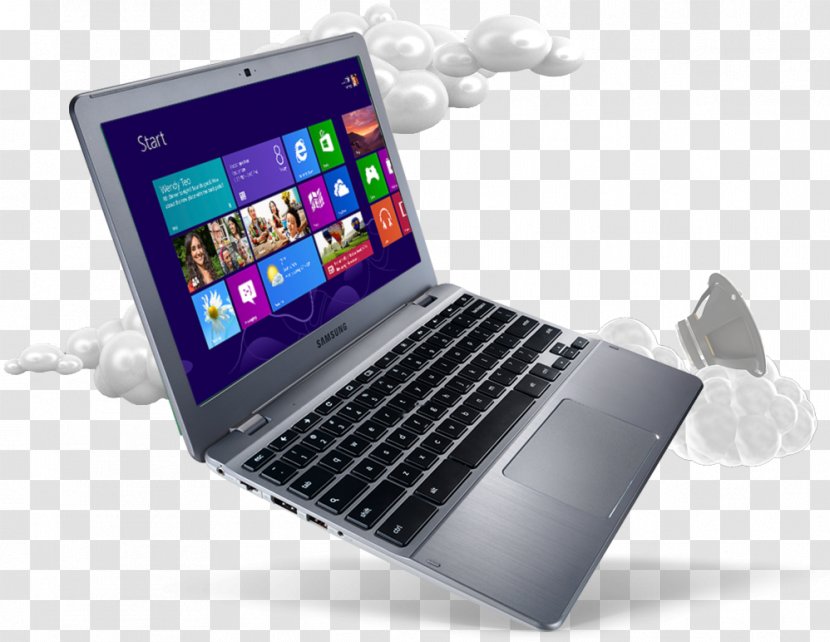 Netbook Laptop Intel Samsung Series 5 Chromebook - Multimedia Transparent PNG