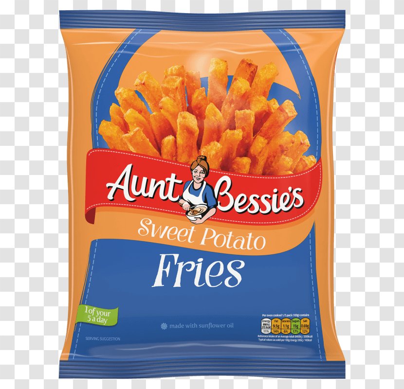 French Fries Potato Wedges Fried Sweet Mashed Aunt Bessie's - Snack Transparent PNG