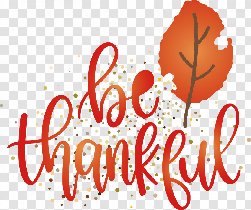 Thanksgiving Be Thankful Give Thanks Transparent PNG