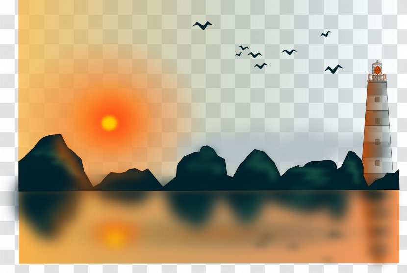 Sunset Sky Clip Art - Symbol Transparent PNG