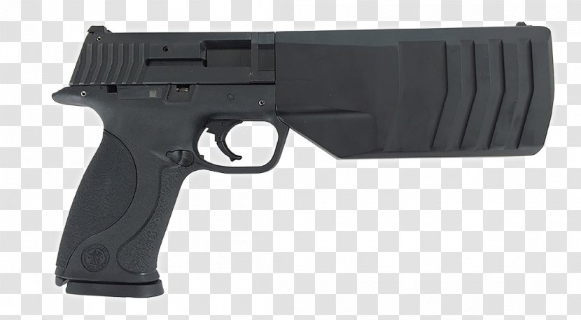 Trigger Firearm Handgun Pistol SilencerCo - Gun Barrel Transparent PNG