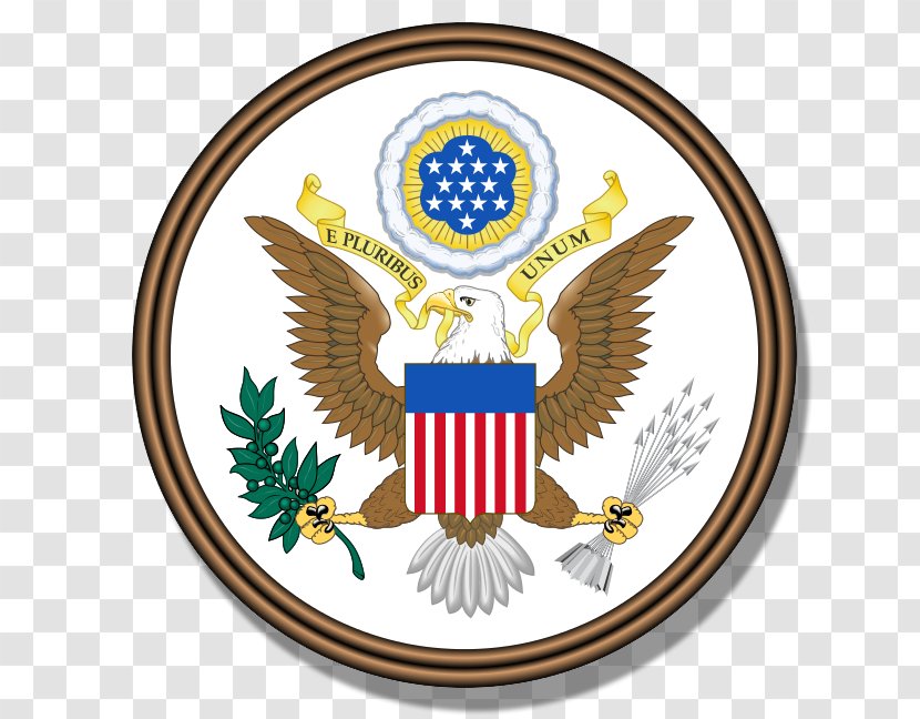Federal Government Of The United States Great Seal State - Crest Transparent PNG