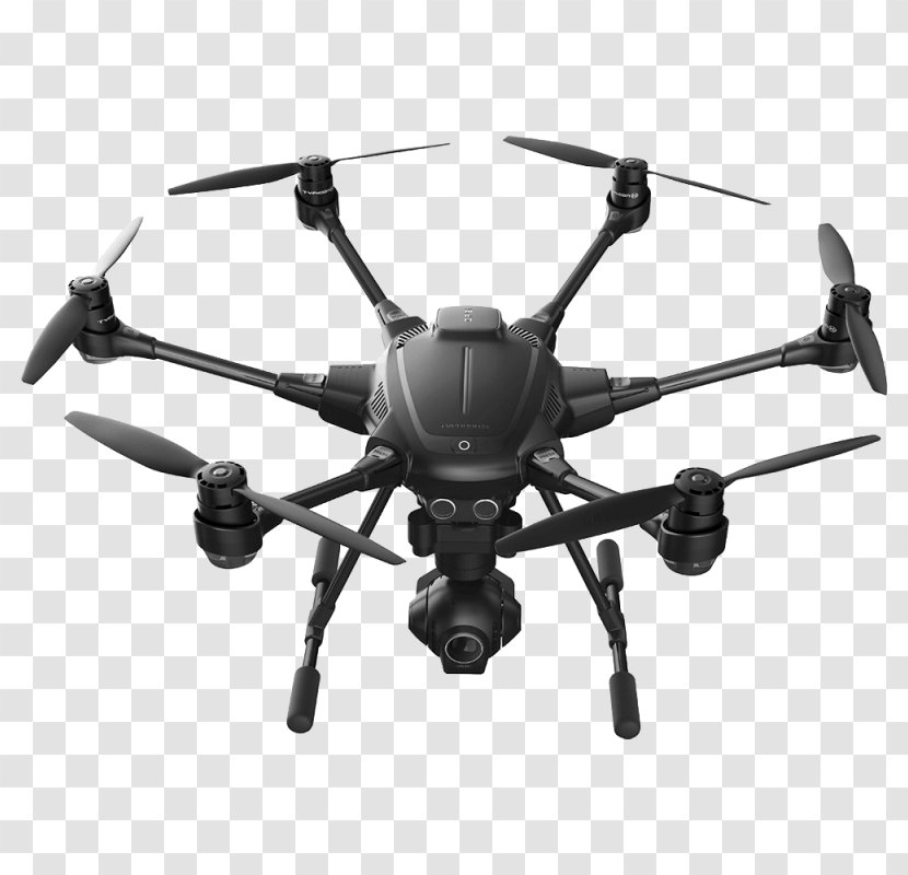 Yuneec International Typhoon H Intel RealSense Unmanned Aerial Vehicle - Gimbal Transparent PNG