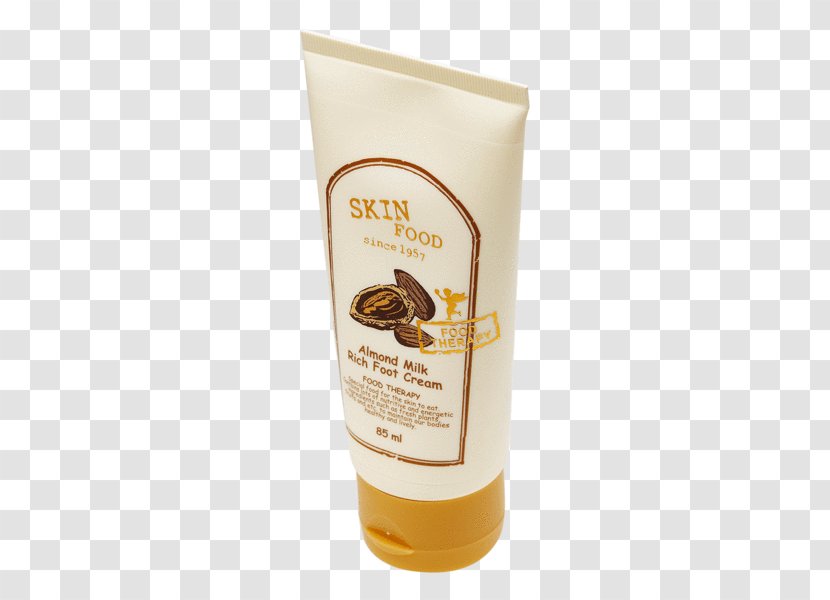 Lotion Coconut Milk Cream Almond - Skin Food Transparent PNG