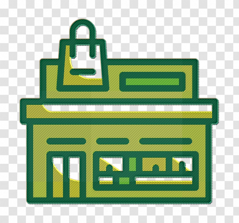 Commerce And Shopping Icon Store Icon Building Icon Transparent PNG