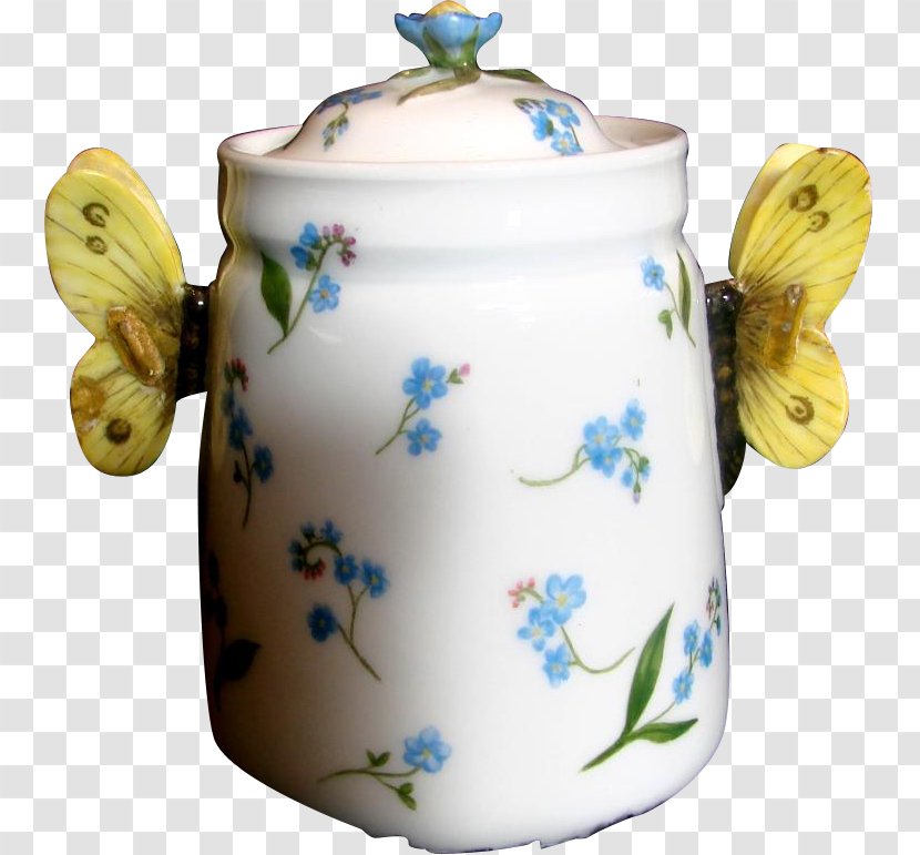 Teapot Sugar Bowl Porcelain Creamer - Ceramic - Kettle Transparent PNG
