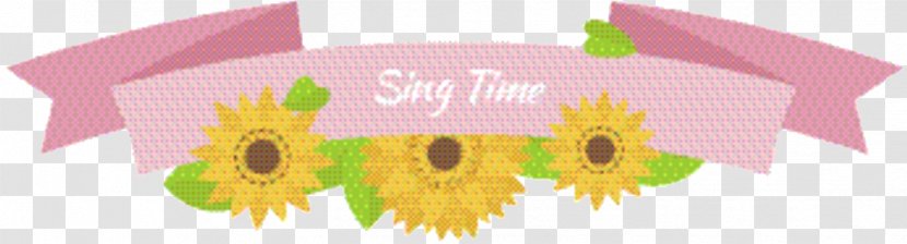 Pink Flower Cartoon - Meter - Sunflower Transparent PNG