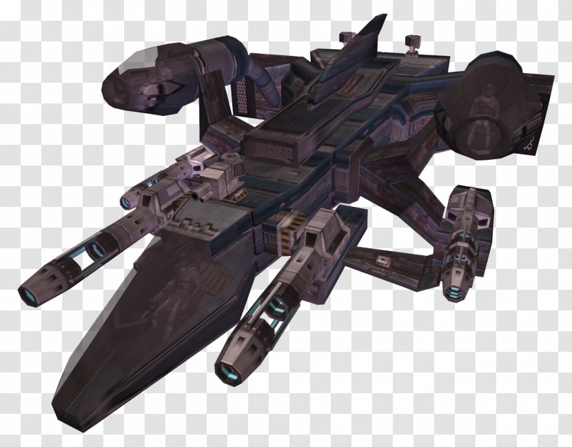 Firearm Mecha Spacecraft Gun - Space Transparent PNG