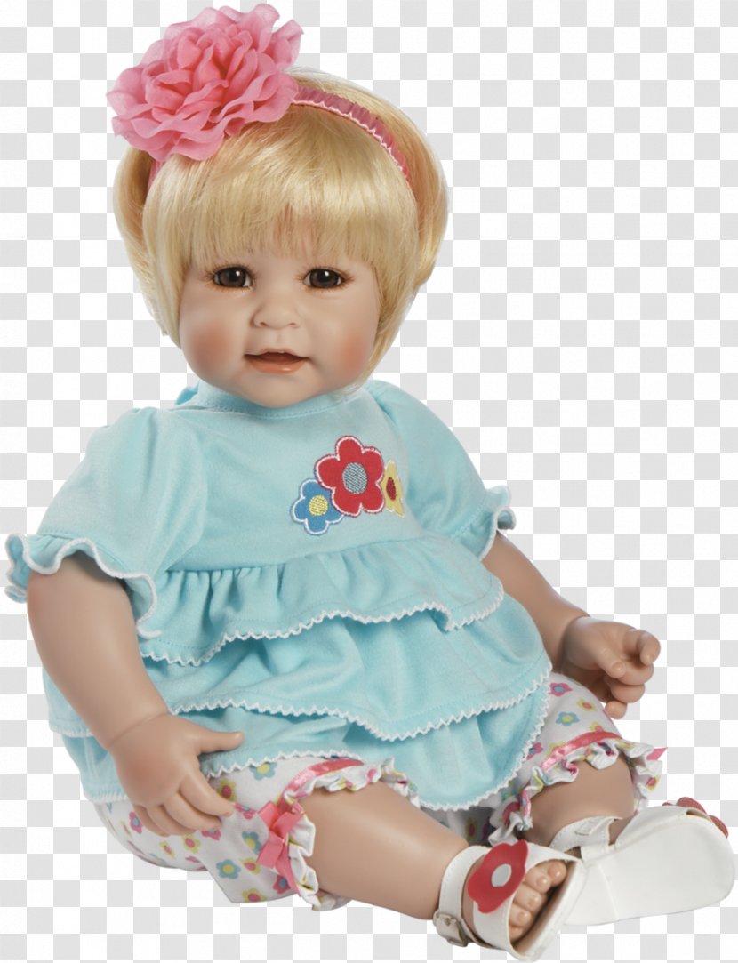 Doll Blond Infant Brown Hair Eye - Toddler Transparent PNG