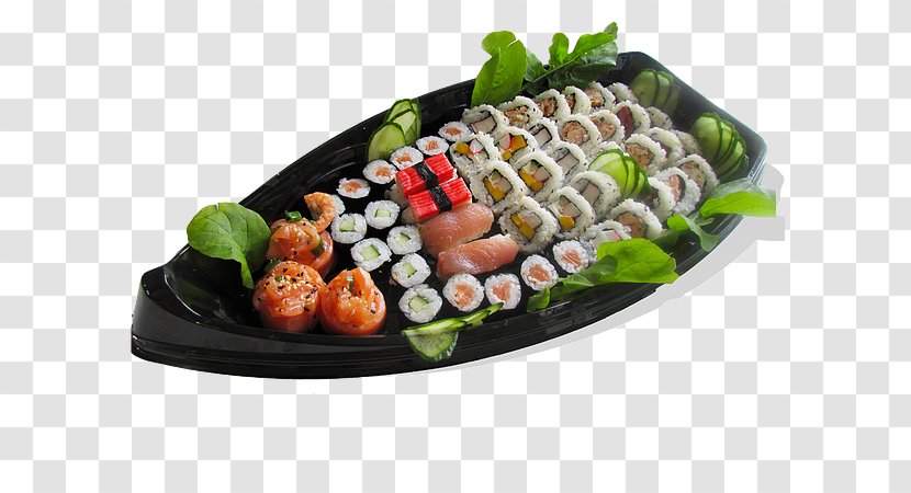Sushi Platter Salad 07030 Finger Food - Dish - Comida Japonesa Transparent PNG