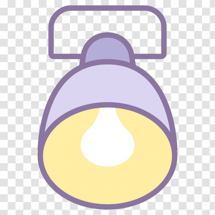 Lighting Cabinet Light Fixtures Clip Art - Violet Transparent PNG