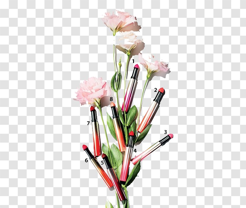 Floral Design Model Artificial Flower Cut Flowers - Lipstick Transparent PNG